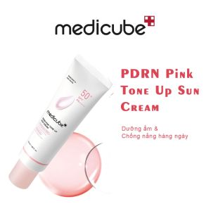 Kem chống nắng Medicube PDRN Pink Tone Up Sun Cream Dưỡng Ẩm Nâng Tone SPF 50+ 50ml
