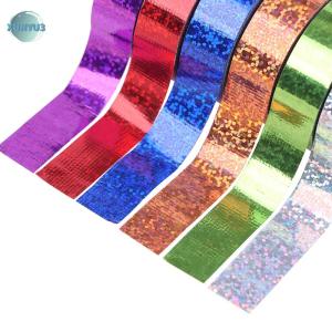 XUNYU3 Laser lá Băng che băng DIY văn phòng phẩm scrapbooking ảnh Album trang trí Băng