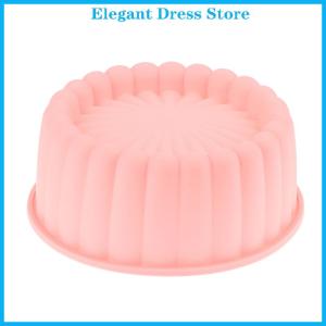 [K&P Elegant]👗👗 แม่พิมพ์เค้กซิลิโคนกลม6นิ้วถาดอบเค้กชาร์ล็อตต์แบบไม่ติดซิลิโคนแม่พิมพ์เค้กสำหรับพายสตรอเบอร์รี่ชอร์ตเค้กทาร์ตขนาด6นิ้ว