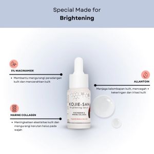 Kojie San Brightening & Hydrating Whitening Serum 20 ML / Pencerah Wajah - Ken Herbal