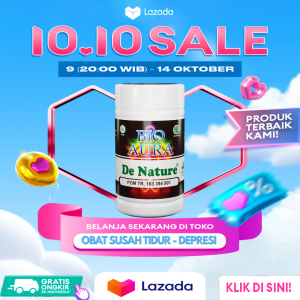 Obat Herbal Penghilang Depresi Stress Gangguan Jiwa Susah Tidur Penenang Pikiran- Penenang Jiwa- BIO AURA ORIGINAL Denature