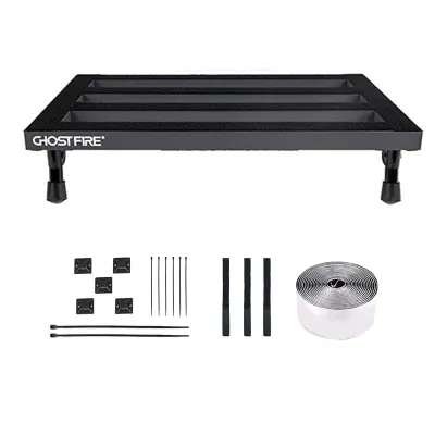 Ghost Fire Different Size Aluminum Alloy Super Light Portable Electric Guitar Pedal Board Effect Pedalboard