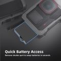 LUMINOU Quick Release Xplorer Grip Kit Camera Frame Shutter Button Aluminum Alloy Camera Grip Handle  Protective StreetGrip Vlog Holder for Insta360 Ace Pro 2/Ace Pro Camera Accessories. 