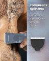 MANSPOT Manscape Groin & Body Hair Trimmer for Men, Electric Ball Trimmer Pubic Trimmer Shaver,Manscape Kit with 4 Guard,Replaceable Ceramic Blade Heads,Waterproof Wet/Dry Shaver,90 Minutes Shaving. 