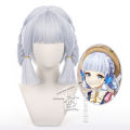 Genshin Impact Kamisato Ayaka Springbloom Missive Cosplay Costume Wig Dress Game New Skin Outfit Inazuma Women Girls. 