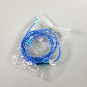 KEBISS Kabel Data Pengisi Daya Cepat 3 in 1 Type C Micro USB Lightning Dengan Lampu LED Mengalir K-31 - 7CUA1ABL