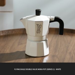 Bincoo van đôi cà phê ấm moka cà phê Ý nồi khai thác và Espresso Bộ đôi cho nhà cắm trại và ngoài trời