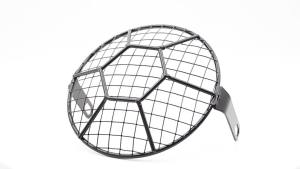 ฝาครอบตาข่ายไฟหน้ารถมอเตอร์ไซค์ใหม่แบบดัดแปลงย้อนยุค  CG-125 ฝาครอบไฟหน้า   ฝาครอบตาข่ายทรงกลม ฝาครอบป้องกัน