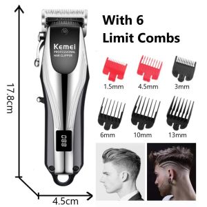 Alat Cukur Rambut Portable Kemei KM 2619 Hair Clipper Rambut Barbershop Rechargeable Komplit KM-2619 - Toko Sinar Audio