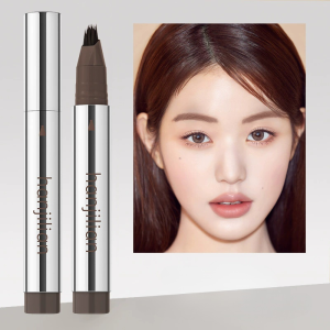 Wild eyebrow crit! Three-dimensional water eyebrow pencil three tubes of fine mist eyebrows waterproof and sweat-proof no smudging beginners can form a shape in ten seconds