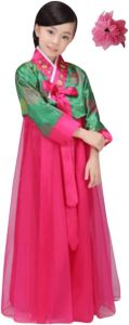 Moly LyLy Girls Traditional Kids Korean Hanbok Outfit Dress Costume