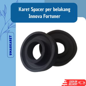 Karet Lift Spacer Per Karet Tatakan Per Belakang Innova Lama Innova Reborn dan fortunerTebal 2cm dan 3cm Harga satu set