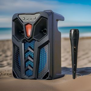 MKC KIMISO-3398 SPEAKER BLUETOOTH KARAOKE 6.8 INCH PABRIK BARU 6.8 -INCH SQUARE DANCE BLUETOOTH AUDIO HAND -KAK -KASIHAN K SONG HIGH -POWER OUTDOOR PERFORMANCE HEAVY BASS CANNON