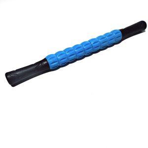 9-Wheel Roller Massage Stick Yoga Roller Stick Fitness Body Massager Roller Stick Muscle Relaxation