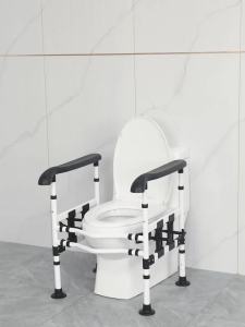 Safety Grab Toilet Handrail For Elderly Toilet Handle Bar Grip Grab Bars Toilet Handle Bar Elderly Toilet Stand Side Auxiliary Elderly