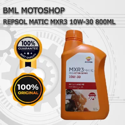 Oli Repsol Matic 10W-30 800ml Orisinil Oli Motor Matic