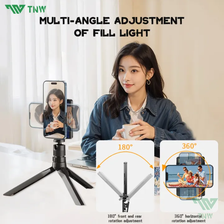 Handheld Camera Light TNW D25 Mini LED Video Light Pocket Video Camera Light with 1/4 Hot ...