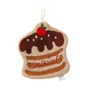 Cake Hand Towel Featurings Soft Coral Fleece Cloth Durability and Easy to Hanging Cloth Suitable for Family Members