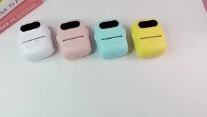 LIOTOG P50 Thermal Label Printer Portable Bluetooth Wireless Sticker Label Maker DIY for IOS Android