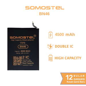 Somostel - BN46 Redmi 7 / Redmi Note 8 Batre Batrai Baterai