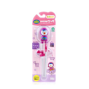 Đũa tập ăn cho bé Pororo thiết kế nhân vật 3D dễ thương có xỏ ngón dễ dàng sử dụng Hàn Quốc