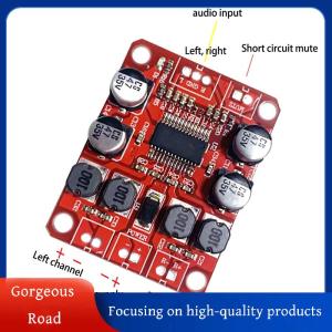 [Gorgeous] Hot Sale DC 12V TPA3110 TPA3110D2 Digital Power Amplifier Module 2x15W Dual Channel Stereo DIY Speaker Amplifier Electronics Design PCB