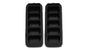 2PCS Upgraded Back Panel Air Vent Relief Grille Cabin Pressure Air Vent Relief Valve Panel Grille Compatible with Colorado Silverado 1500 2500 3500 Sierra 1500 2500 3500 Replace # : 13596856
