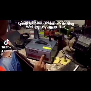 Alat Mesin Pemotong Tali Nylon Tali Rapia Dan Tali Tambang