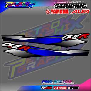 STRIPING VARIASI YAMAHA ALFA / STICKER LIST VARIASI MOTOR YAMAHA ALFA