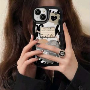 DEAMOR Case ITEL A60 A60S P40 S23 Casing Couple Black Rose Premium