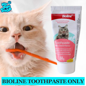 Bioline Dental Hygiene Set 50g For Cats (Cheese Flavor) (Dental Hygiene Set / Toothpaste Only)