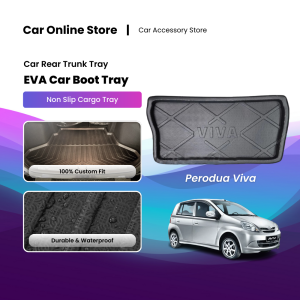 Perodua Viva EVA Car Luggage Boot Tray Waterproof Durable & Custom Fit (THICKNESS 0.8 CM)