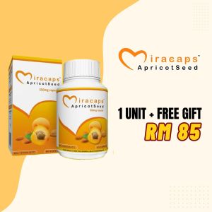 [ OFFICIAL DISTRIBUTOR ] MIRACAPS APRICOT SEED ORIGINAL HQ READY STOCK