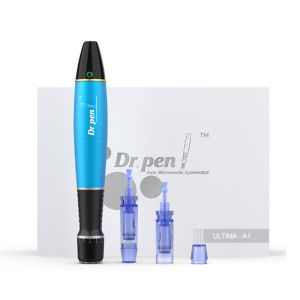Dr Pen A1 Wireless Dermapen with 2Pcs 12Pins Cartridges Facial Beauty Derma Pen