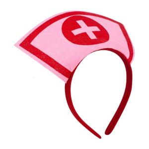 Cosplay Mũ y tá headbands thoải mái đồ đội đầu hóa trang vui vẻ y tá headbands cho Halloween và theo chủ đề lễ kỷ niệm
