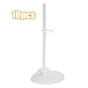 10pcs Plastic Doll Stand Holder Display Accessories For Dolls Waist Fixed Bracket