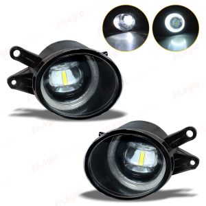 Car LED Fog Light with Angel Eye Daylight DRL For Audi A4 B6 Sedan 2001-2005 Front Bumper Lamp Daylight 8E0941700 8E0941699