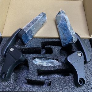 REYGEAKT Universal Motorcycle Side Mirror For Nmax Aerox Click Xmax Beat Sniper Nvx Mio Adv All Type Motor Horizon Clear Dimmer Blue Glass 2Pcs