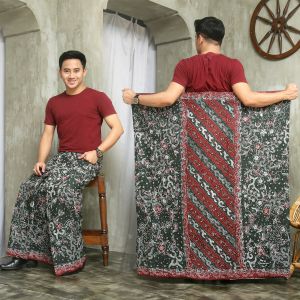 Sarung Batik Kafina Jaya Motif Lasem Gus Iqdam Pria Dewasa Elegan Katun Print Premium Tradisional
