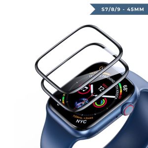 DUX PMMA 2 Pack Watch Screen Protector for iWatch 11 10 9 8 7 6 5 4 SE 2 40 41 42 44 45 46mm Film Cover