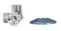 HCG 7450-A5 NC Lavatory Two Way Angle Valve with Escutcheon w/warranty. Authentic good quality.. 