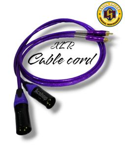 2pcs XLR FEMALE to RCA Audio Connector Cable Wire