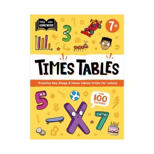Times Tables Educational Workbook For Kids With Over 100 Reward Stickers (Age 7+)