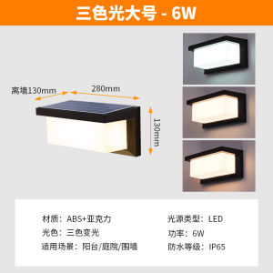 SXH  Solar Human Body Sensor Wall Light   Super Bright Staircase Corridor Exterior Wall Warm Light Lamp   Balcony LED Induction lamp   New