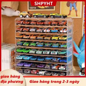 [COD] SHPYHT Giao hàng địa phương Mô hình xe hộp hiển thị 1 64 bãi đậu xe Acrylic mô hình cảnh Đồ chơi thiết lập quà tặng cho trẻ em Bộ sưu tập (không có xe ô tô)