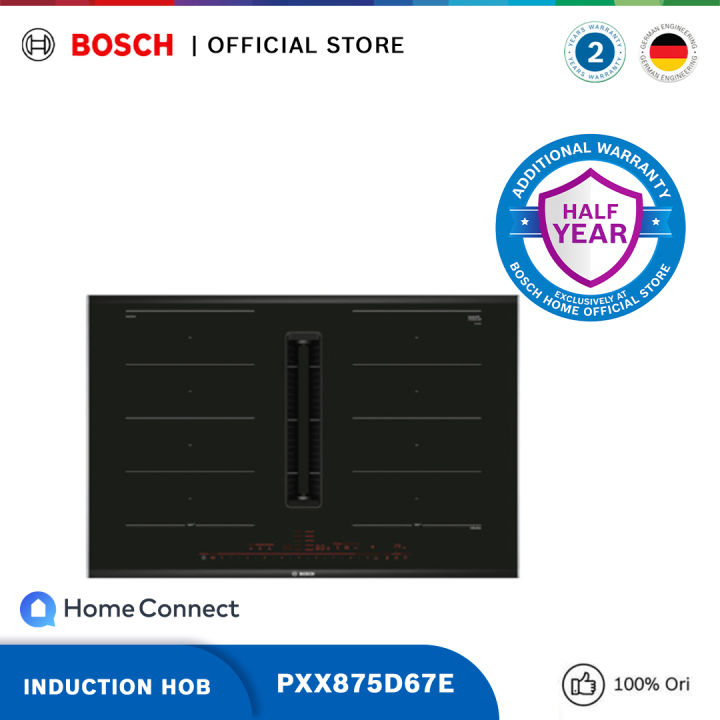 Bosch PXX875D67E Induction Hob / Kompor Induksi Seri 8 | 80 cm | Lazada ...