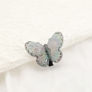 🔥IVY Butterfly hairpin  super fairy mermaid princess colorful butterfly clip sweet girl spring new headdress hair accessories side clip female model