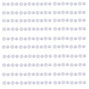 100 bộ đầy màu sắc nhựa nút bấm may ốc vít đóng cửa cho quần áo trẻ em sửa chữa hàng may mặc và trang trí nhà