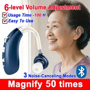 Hearing Aid Rechargeable Alat Pendengaran Telinga Ear Aid For Elderly Alat Bantuan Pendengaran for elderly