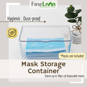 FineLivin Acrylic Mask Storage Box
